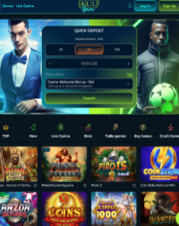 AllSpins Casino screenshot