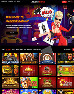 Arlekin Casino screenshot