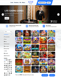 Azur Casino screenshot