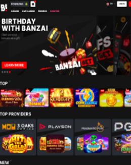 Banzai Bet Casino screenshot