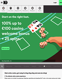 10Bet Casino screenshot