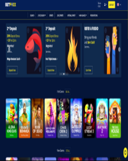 BetFoxx Casino screenshot