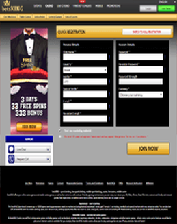 Bets King Casino screenshot