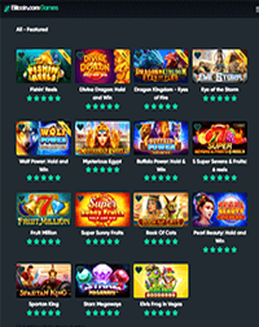 Bitcoin.com Games Casino screenshot