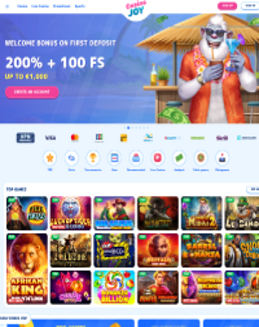 CasinoJoy screenshot