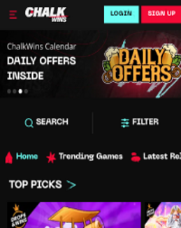 ChalkWins Casino screenshot