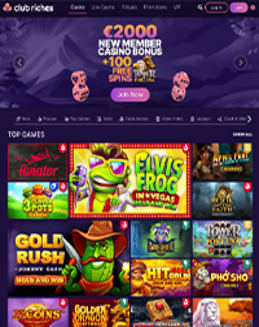 Club Riches Casino screenshot