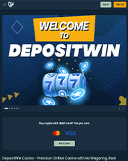 DepositWin Casino screenshot