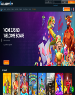 Exclusive Bet Casino screenshot