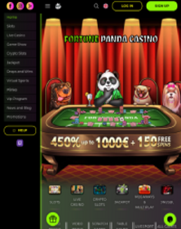 Fortune Panda Casino screenshot