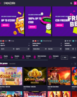 Frenzino Casino screenshot