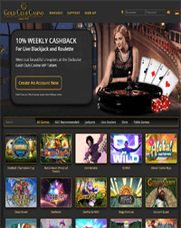 Gold Club Casino screenshot