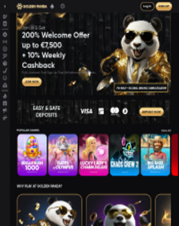 Golden Panda Casino screenshot