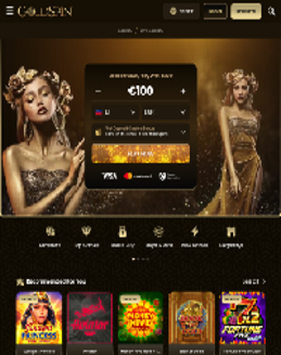 GoldSpin Casino screenshot