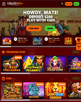 Grand Wild Casino screenshot