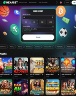 Hexabet Casino screenshot