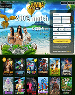 Jumba Bet Casino screenshot