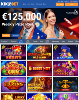 Kikobet Casino screenshot