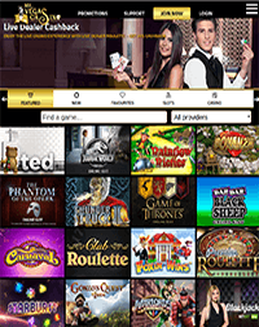 Mr Vegas Casino screenshot