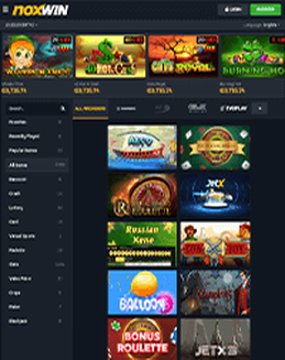 NoxWin Casino screenshot