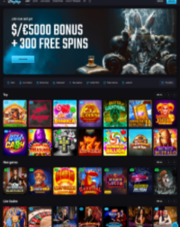 PlayMojo Casino screenshot