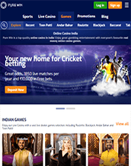 PureWin Casino screenshot