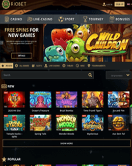 RioBet Casino screenshot