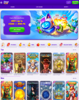 Robocat Casino screenshot