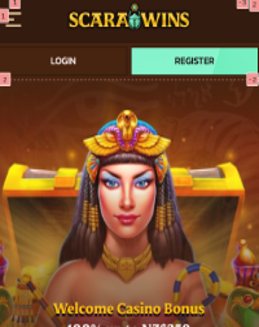 Scarawins Casino screenshot