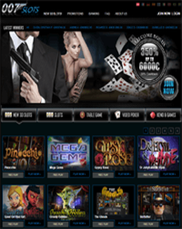 007Slots Casino screenshot