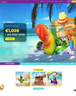 Spin Samba Casino screenshot