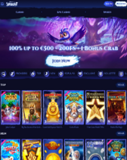 Spinight Casino screenshot