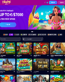 Tahiti Casino screenshot