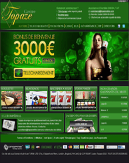 Topaze Casino screenshot