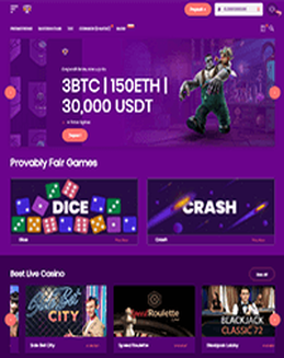 TrustDice Casino screenshot