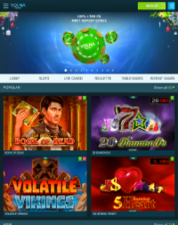 Volna Casino screenshot