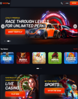 WoomBet Casino screenshot