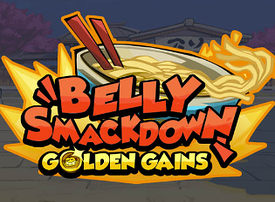 Belly Smackdown Golden Gains Logo